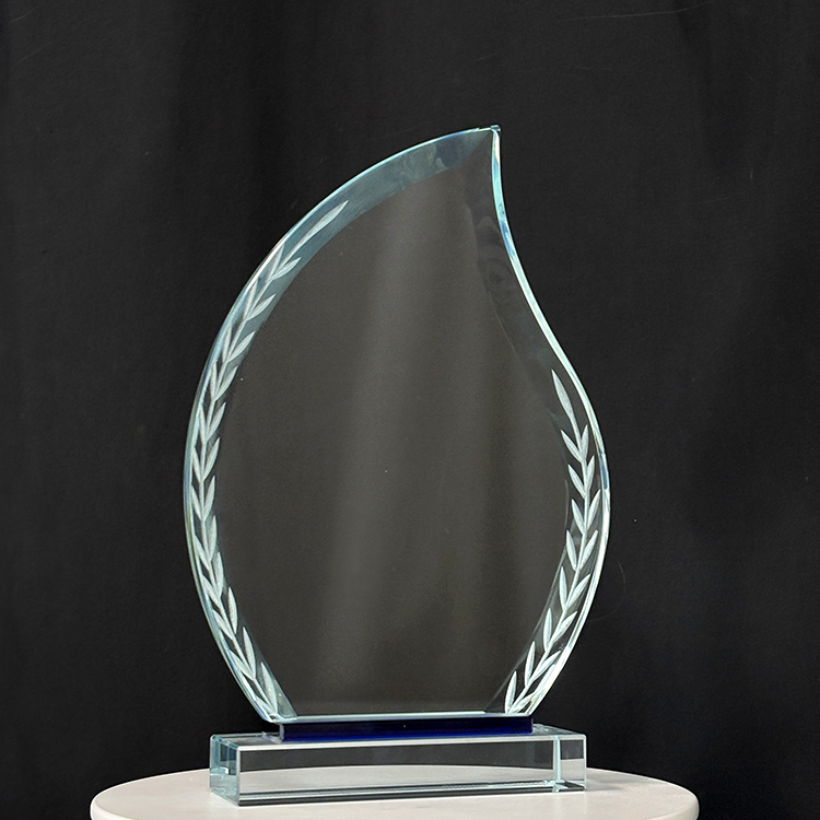 Blank Clear Plaque Crystal Trophy Award MH-LJ0866