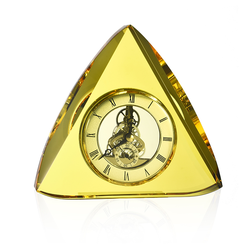 Custom Name Engrave Wedding Party Return Favors Gifts Crystal Clock Souvenir Gifts