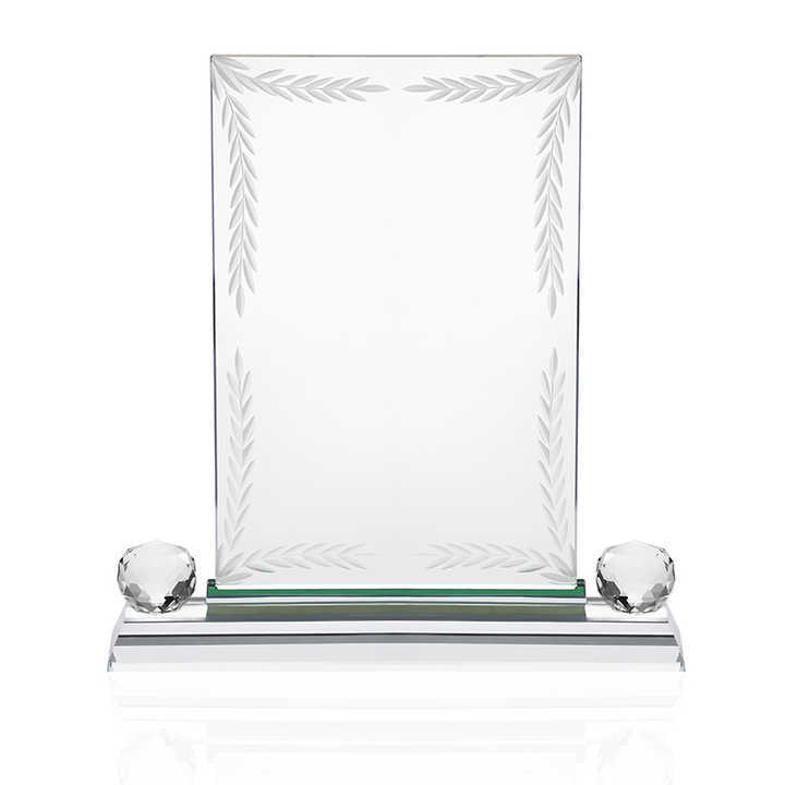 Customized Products Souvenir Gift Fine Workmanship Competition Awards Clear Engraved Logo Crystal Trophy