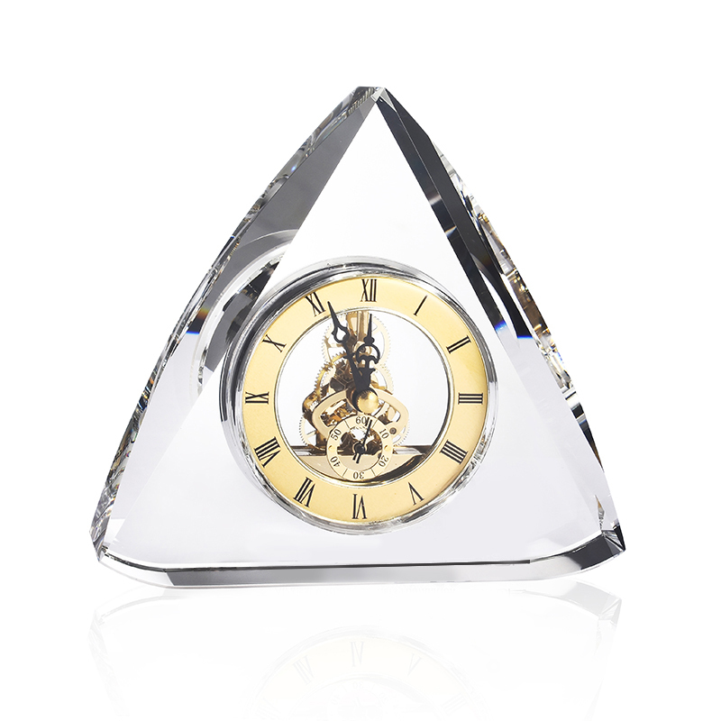 Custom Name Engrave Wedding Party Return Favors Gifts Crystal Clock Souvenir Gifts