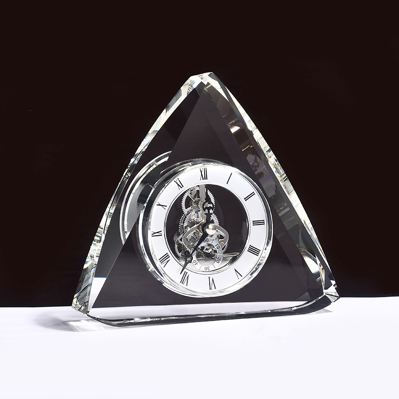 Custom Name Engrave Wedding Party Return Favors Gifts Crystal Clock Souvenir Gifts