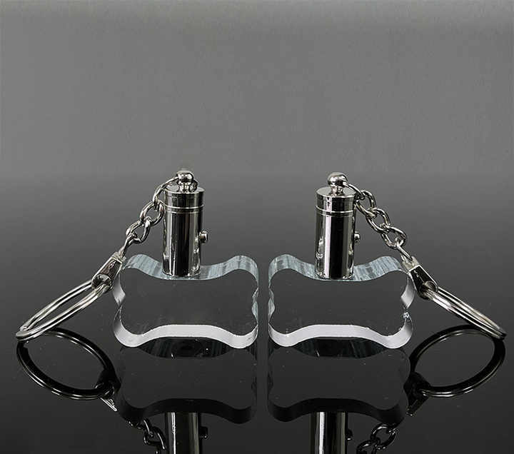 Dog Bone Shape Crystal Crystal Key Chains Keychain Gift MH-YS0520