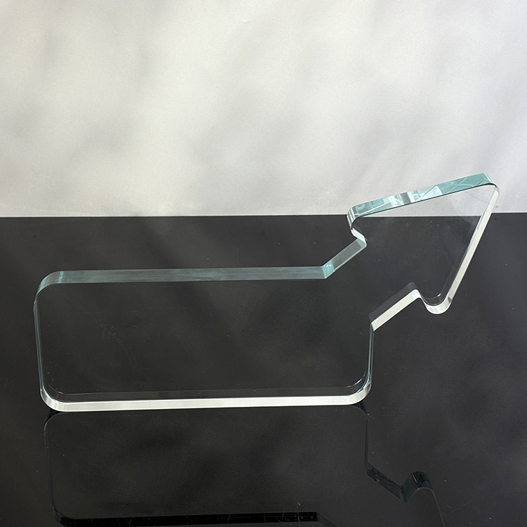 Personalized Arrow Shape Glass Crystal Trophy MH-LJ0813