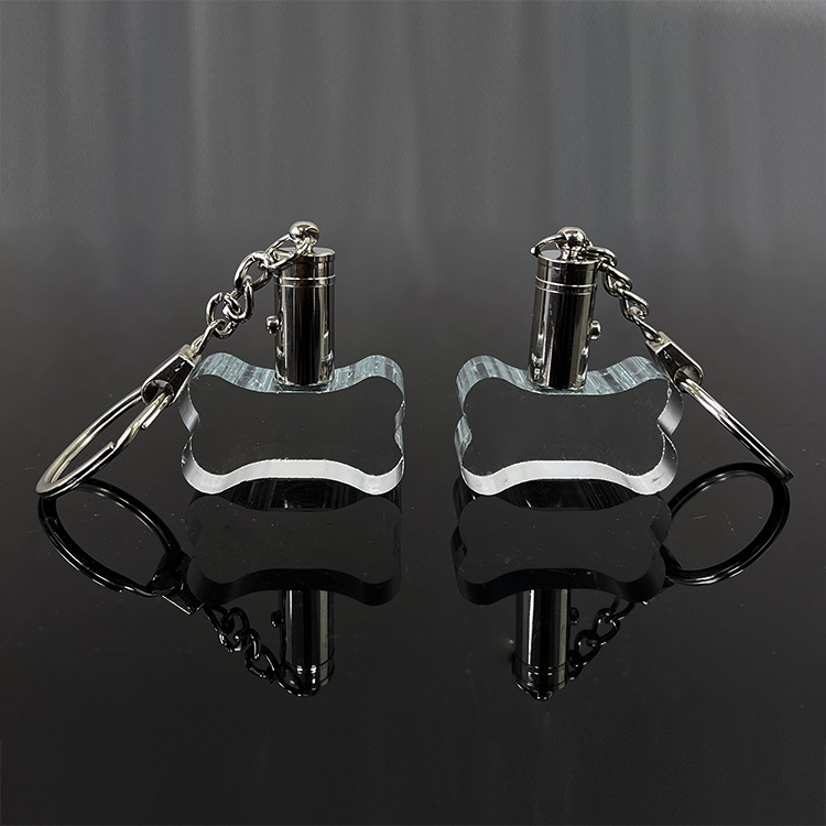 Dog Bone Shape Crystal Crystal Key Chains Keychain Gift MH-YS0520