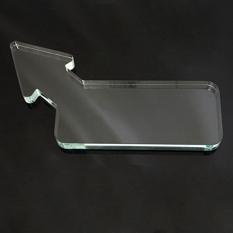 Personalized Arrow Shape Glass Crystal Trophy MH-LJ0813