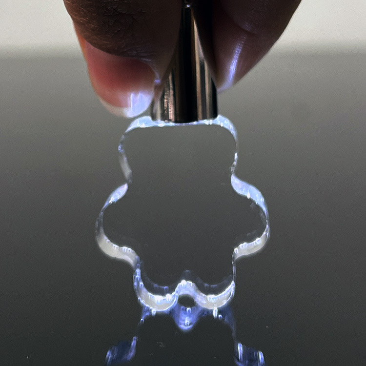 Teddy Bear Shape Crystal Crystal Key Chains Keychain Gift MH-YS0521