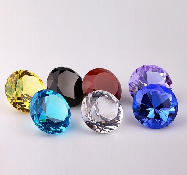 Decorative Glass Diamonds Paperweight MH-9400