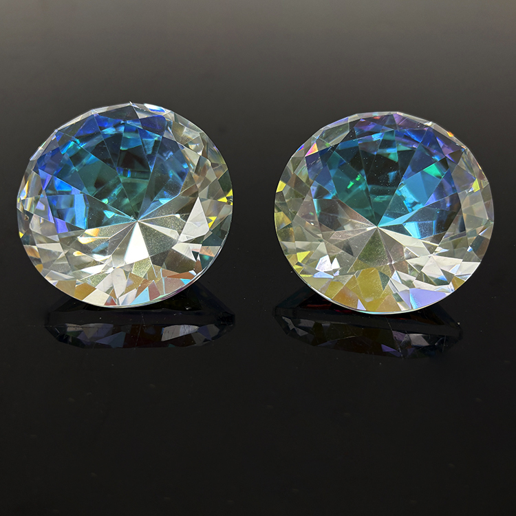 AB Round Crystal Diamond Paperweight for Wedding Gift MH-9528