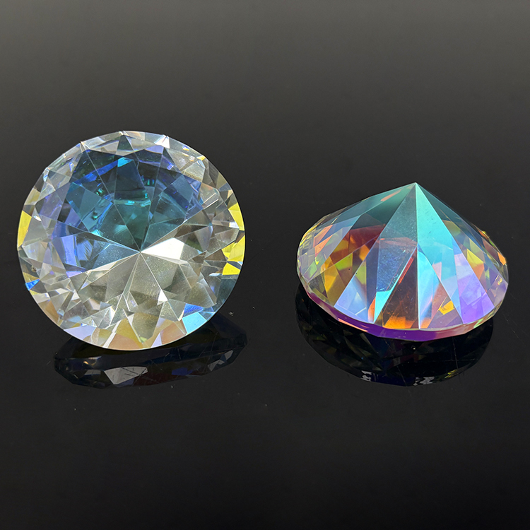 AB Round Crystal Diamond Paperweight for Wedding Gift MH-9528
