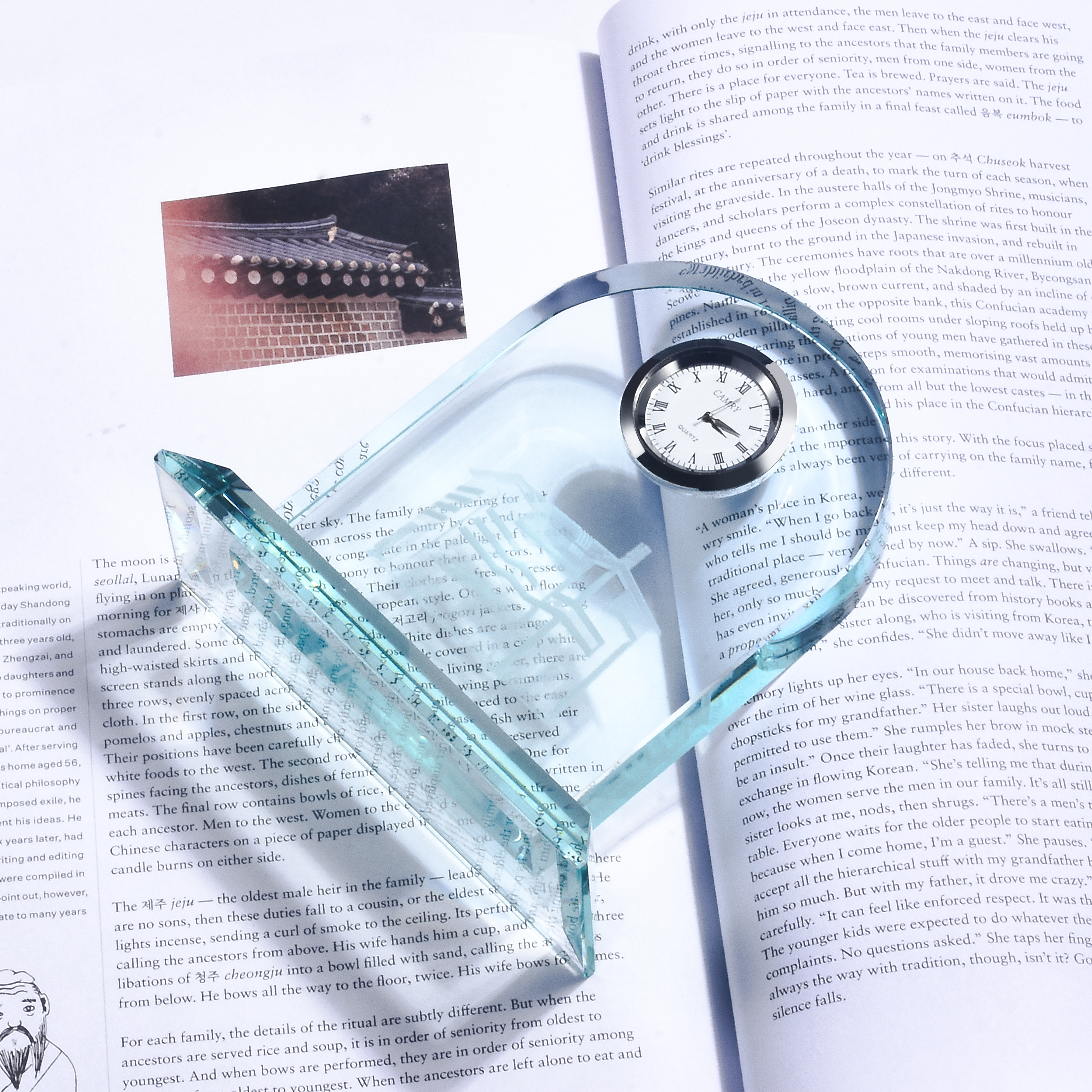 Factory Hot Selling Wedding Favor Souvenir Return Gifts Crystal Clock