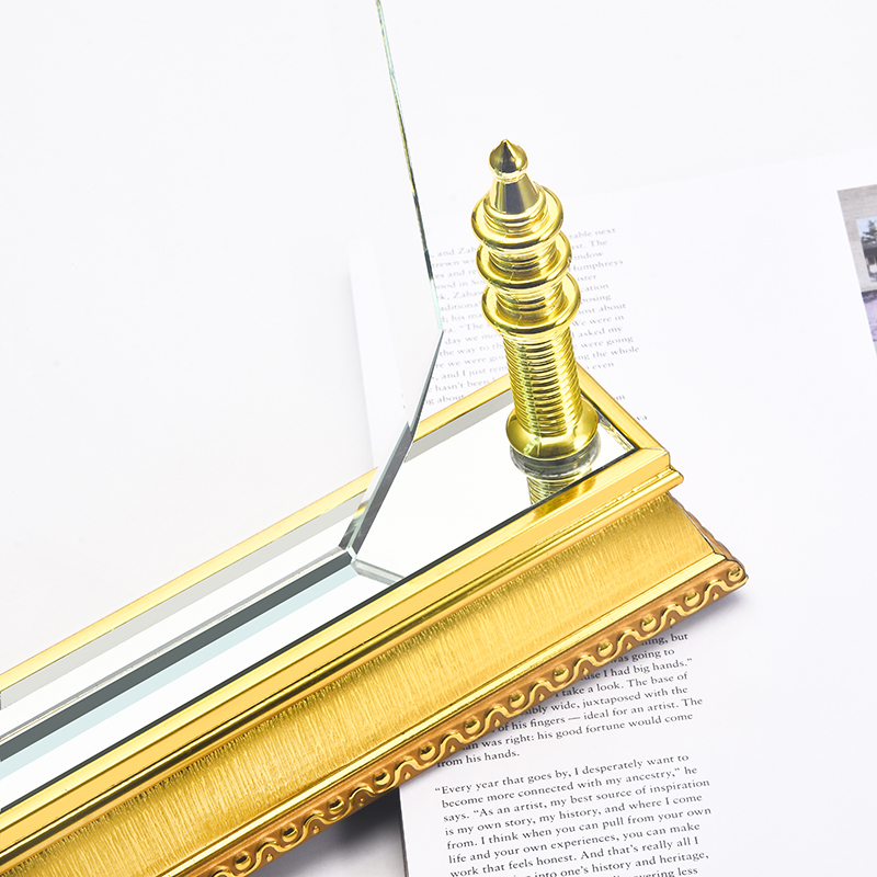 Professional Manufacturer Plaque Golden Base Creative Solid Crystal Trophy Fine Workmanship Glass Awards