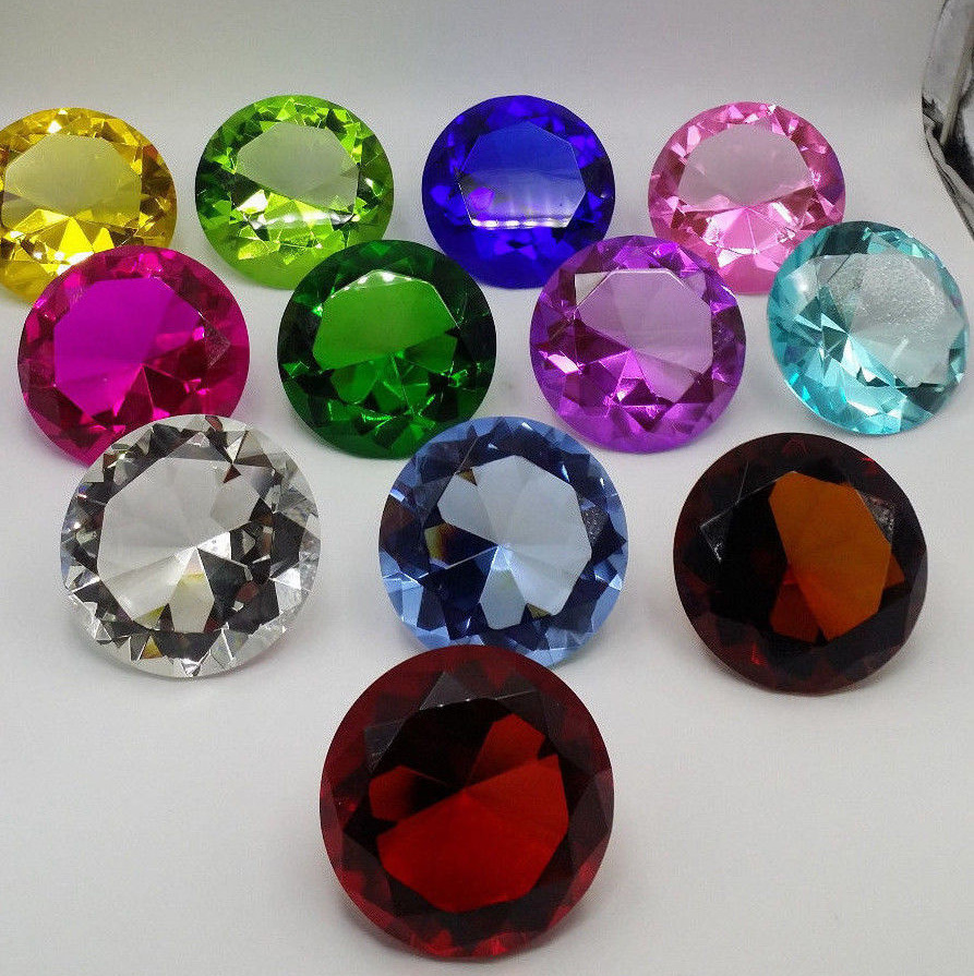 Decorative Glass Diamonds Paperweight MH-9400