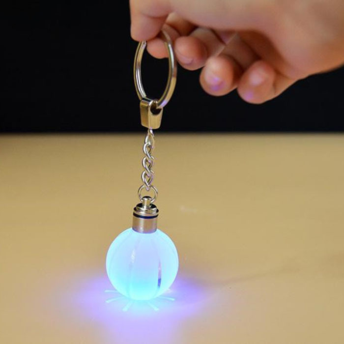 Led Light Crystal Basketball Keychain MH-YS0490