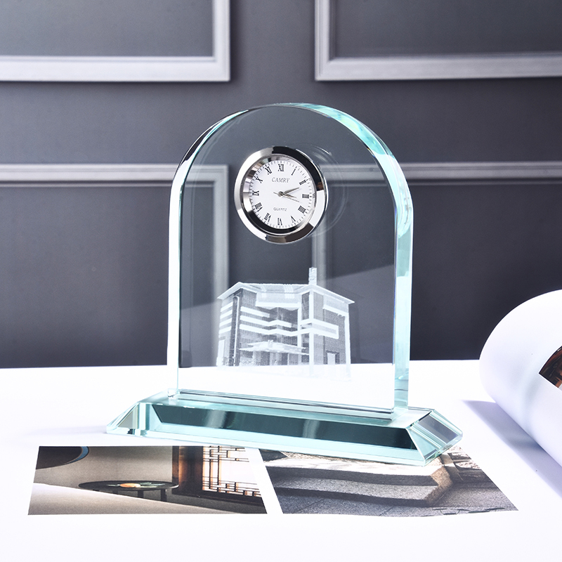 Factory Hot Selling Wedding Favor Souvenir Return Gifts Crystal Clock