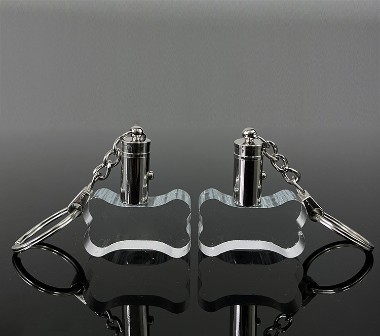 Dog Bone Shape Crystal Crystal Key Chains Keychain Gift MH-YS0520