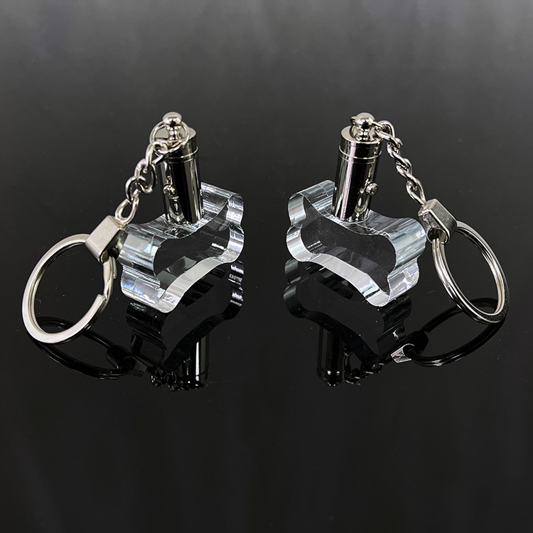 Dog Bone Shape Crystal Crystal Key Chains Keychain Gift MH-YS0520
