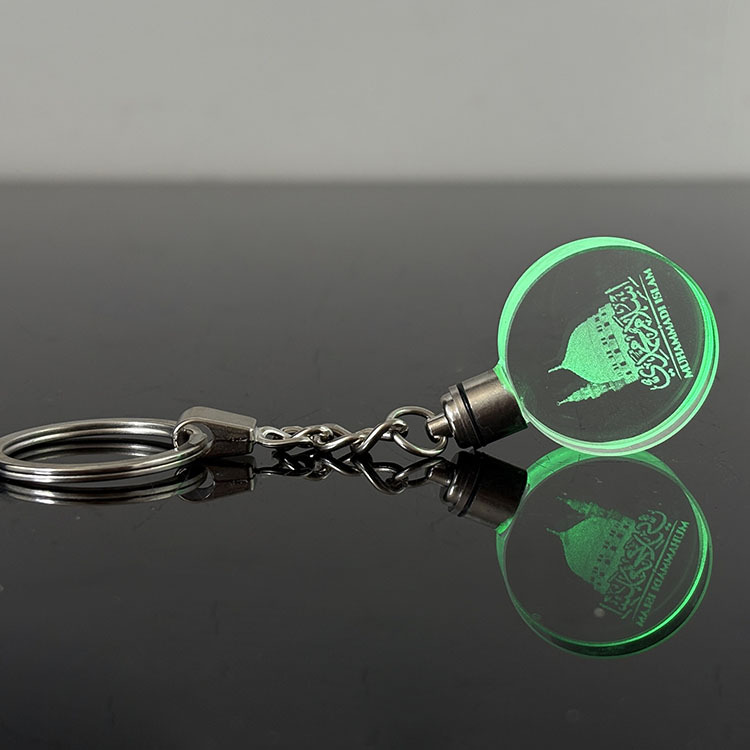 Islamic Medina Crystal Key Chains Islamic Keychain Art Arabic Gift MH-YS0529