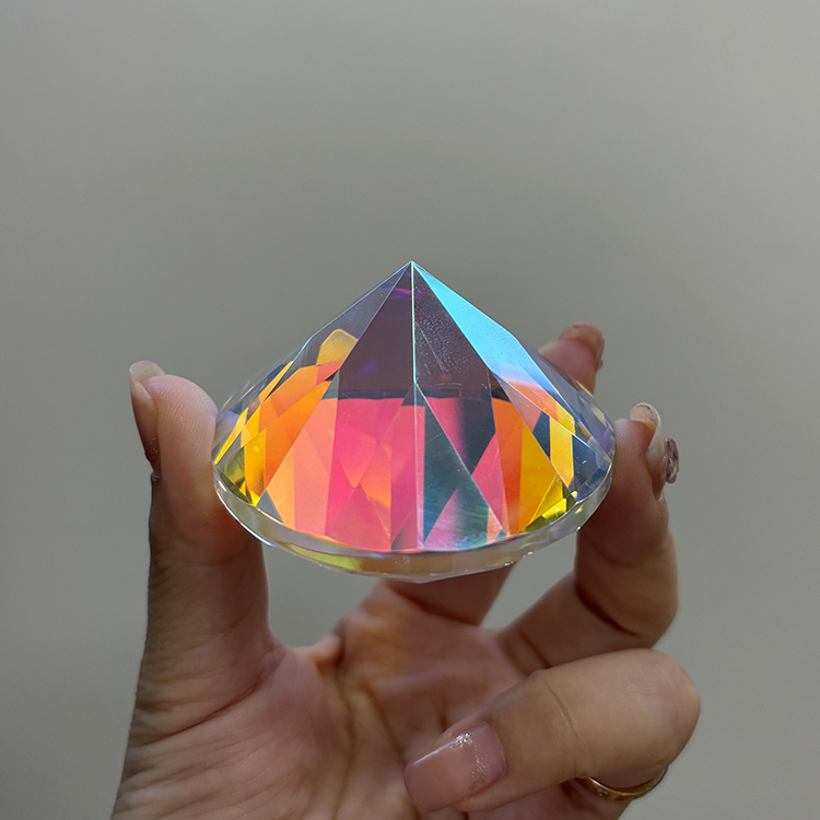 AB Round Crystal Diamond Paperweight for Wedding Gift MH-9528