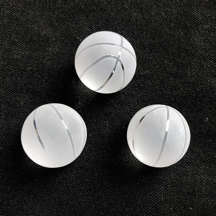 Optical Crysta  Glass Basketball and Volleyball for Sports Events MH-Q0252