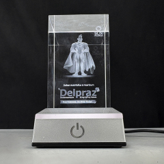 with silver base