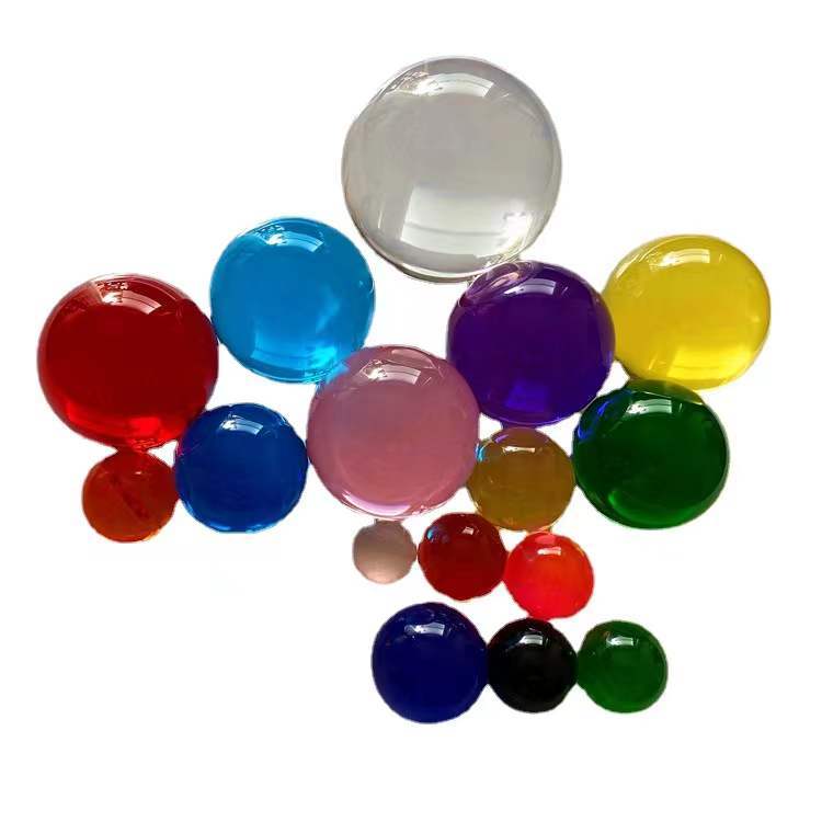Factory Wholesale 40mm 50mm 60mm 80mm 100mm 160mm 200mm Large Size Transparent Jewelry Decor Glass Ball