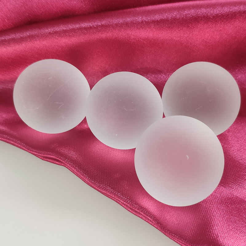 Solid Crystal Glass Sandblasting Frosted Ball Sphere MH-Q0240