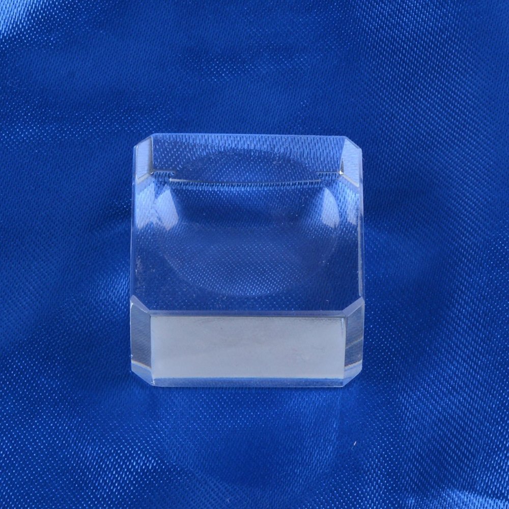 Clear Crystal square Base Stand for Ball or Globe MH-Q0244