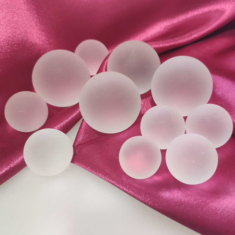 Solid Crystal Glass Sandblasting Frosted Ball Sphere MH-Q0240