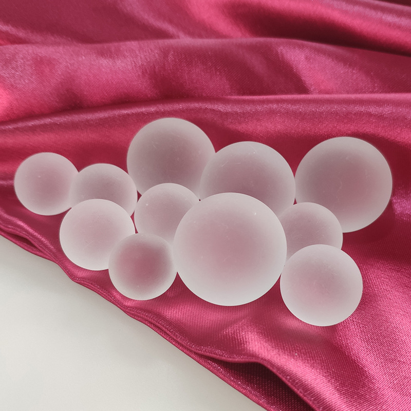 Solid Crystal Glass Sandblasting Frosted Ball Sphere MH-Q0240