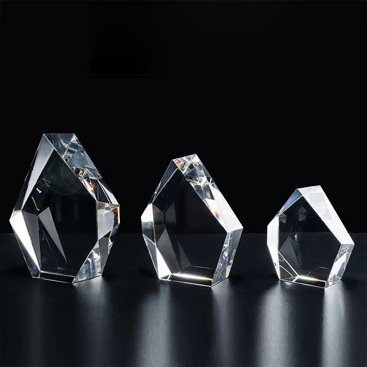 clear K9 Blank Various Sizes Crystal Photo Frame Crystal Iceberg Cube for 2d 3d Laser Engraving Photo MH-F0618