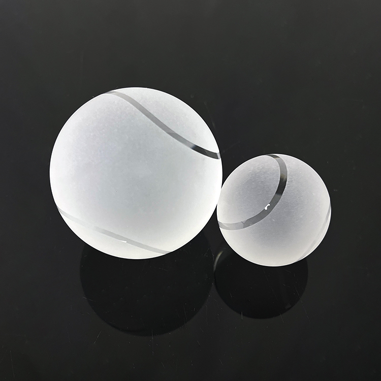 Optical Crystal  Glass Tennis Ball for Sports Events MH-Q0254