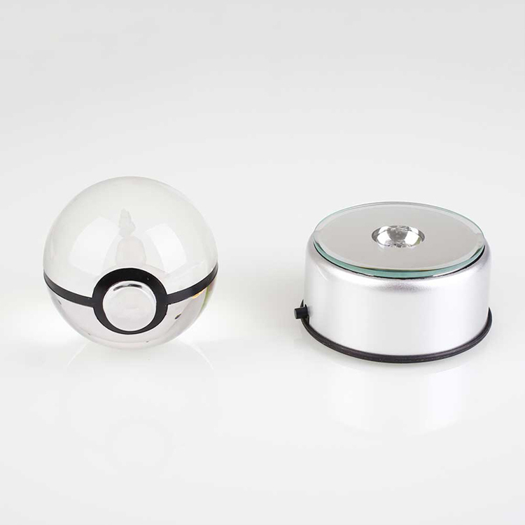 Crystal K9 Glass Ball 3D Lighting up Crystal  Ball LED Base MH-Q0224