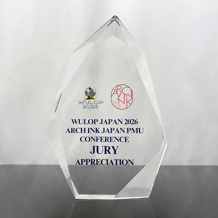 Personalized Crystal Peak Plaque Award Trophies MH-LJ0696