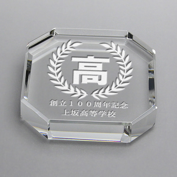 Diamond Cut Crystal Stock Blank Paper Weight for Fast Delivery