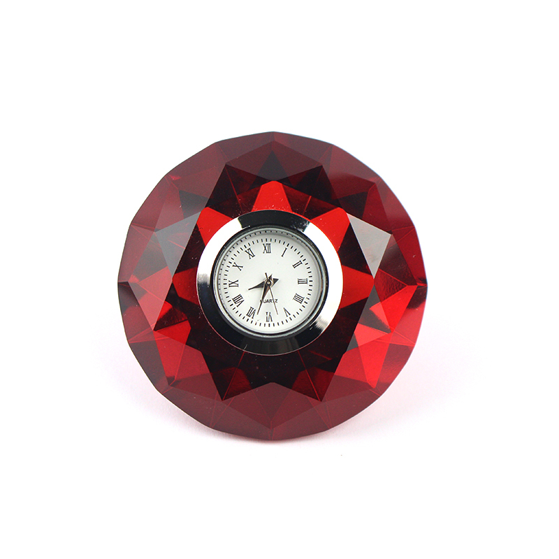 Wedding Souvenirs for Guests Custom Crystal Diamond Clock