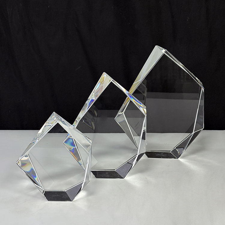 clear K9 Blank Various Sizes Crystal Photo Frame Crystal Iceberg Cube for 2d 3d Laser Engraving Photo MH-F0618