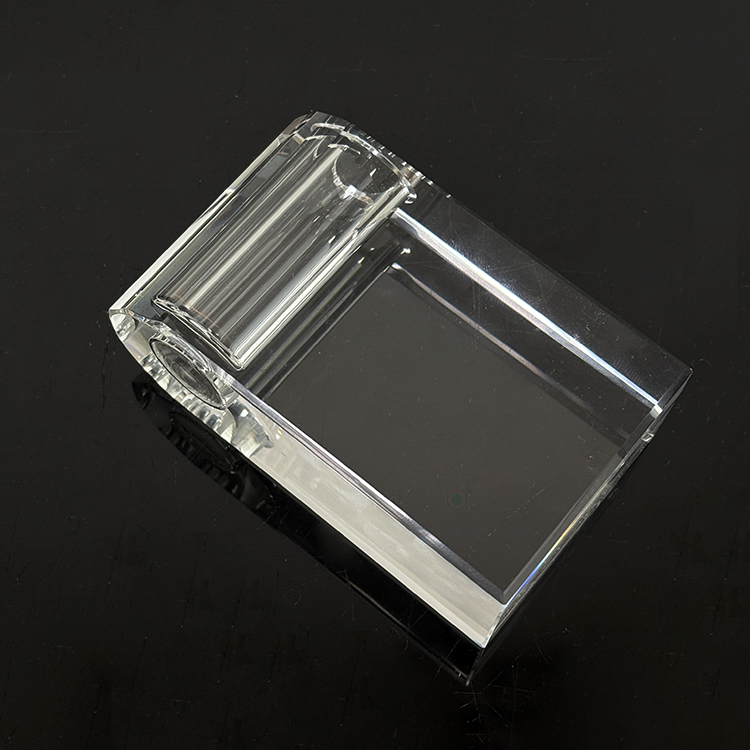 Clear Crystal Glass Pen Holder MH-B0400