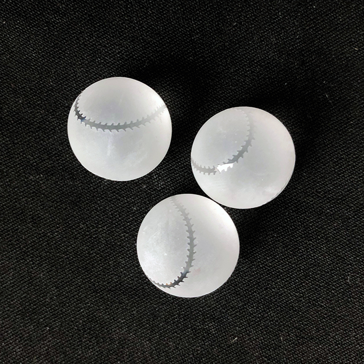 Glass Clear Crystal Baseball Softball for Sports Events MH-Q0253