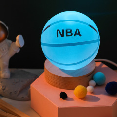 basketball with multi light