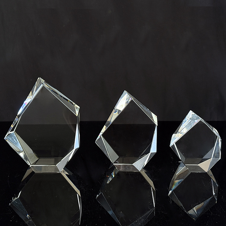 clear K9 Blank Various Sizes Crystal Photo Frame Crystal Iceberg Cube for 2d 3d Laser Engraving Photo MH-F0618