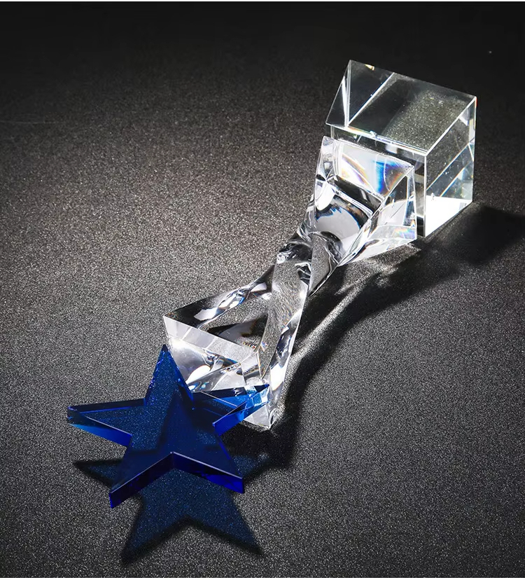 Honor of Crystal Factory Direct Sales K9 Trophy Quality Creative Competition K9 Gift Crystal Trophy