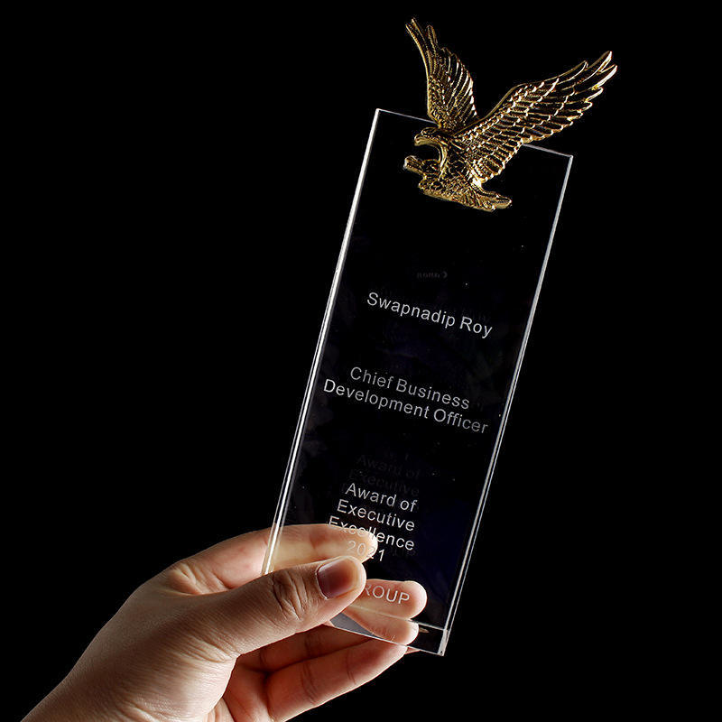 High Quality Customizable Crystal Trophy Factory Direct Sales Environmentally Friendly  Durable Crystal Trophy