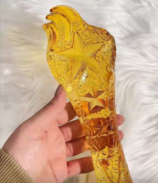 New Design Colored Star Tower Crystal Glass Awards Trophies MH-LJ0681