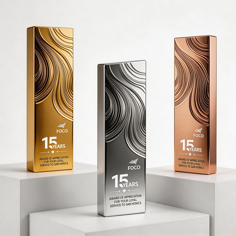 Premium Custom Resin Trophy Free Design Anniversary Celebration Award Ceremony Souvenir Creative Design Medal