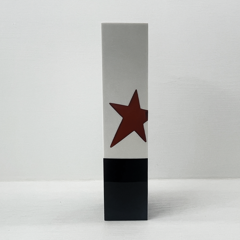 Factory Wholesale Custom Size logo Shape Medal Marble Star Style Crystal Trophy Medal