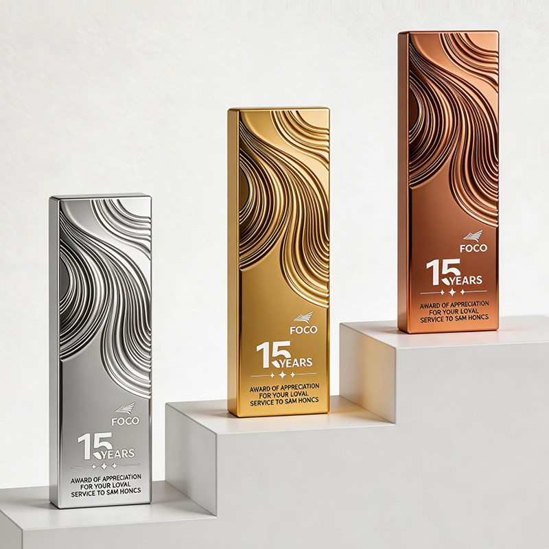 Premium Custom Resin Trophy Free Design Anniversary Celebration Award Ceremony Souvenir Creative Design Medal