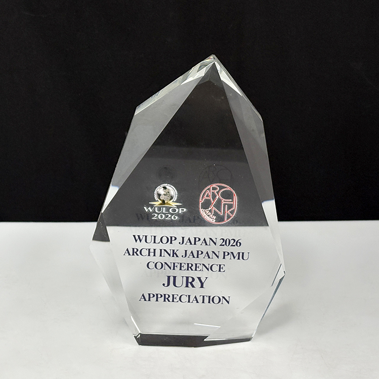Personalized Crystal Peak Plaque Award Trophies MH-LJ0696