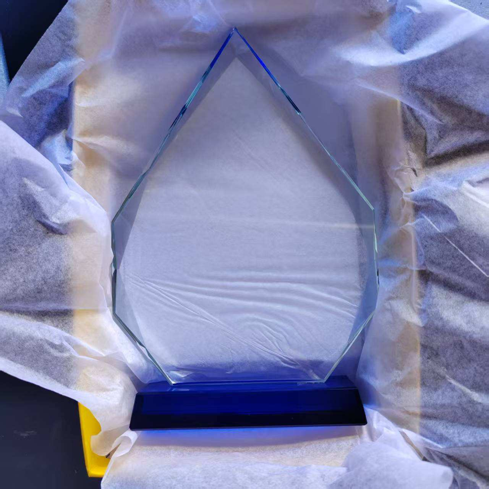 Wholesale K9 Diamond Crystal Medal Sports Style Waterproof Custom 3D Laser Engraving UV Colorful Printing Blank