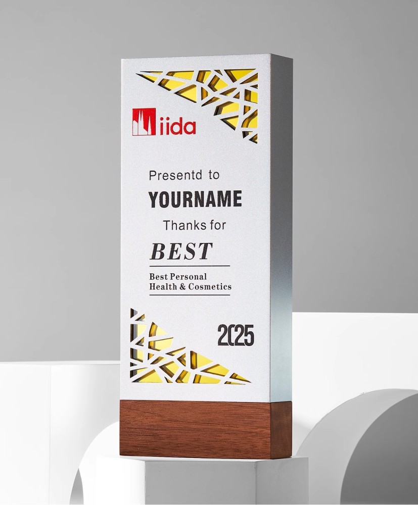 New Personalized Trophies Manufacturer Wholesale Solid Wooden Plaque Trophy Custom Trophies Medals Plaques