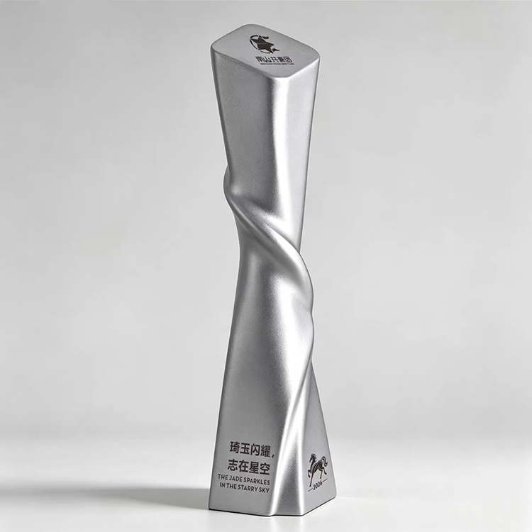3D Printed Gold Silver Bronnze Red Blue Resin Tower Trophy Award MH-LJ0745